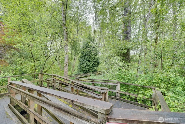 9229 122nd Ct NE Unit 13, Kirkland, WA 98033 - view of home's community with a forest view