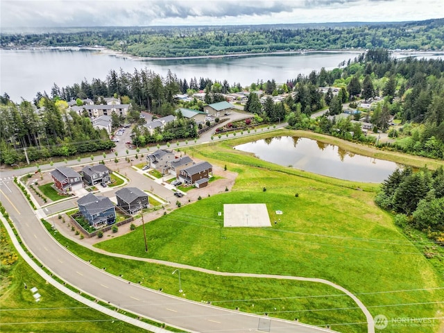 5198 Sophie St, Bremerton, WA 98312 - aerial view featuring a residential view and a water view