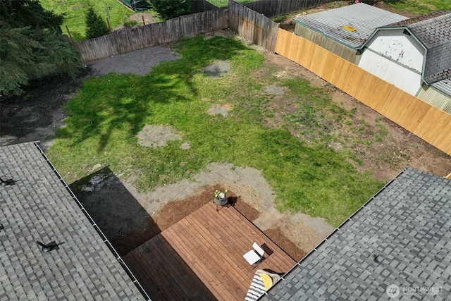 12120 218th Avenue Ct E, Bonney Lake, WA 98391 - view of yard with a fenced backyard