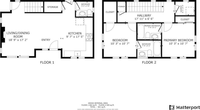 10419 41st Ave SW Unit A & B, Seattle, WA 98146 - view of room layout