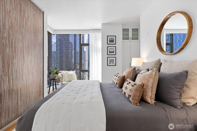 820 Blanchard St Unit 1507, Seattle, WA 98121 - bedroom with a view of city