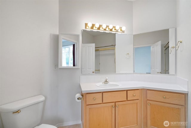 823 Landing Way, Centralia, WA 98531 - bathroom featuring vanity and toilet