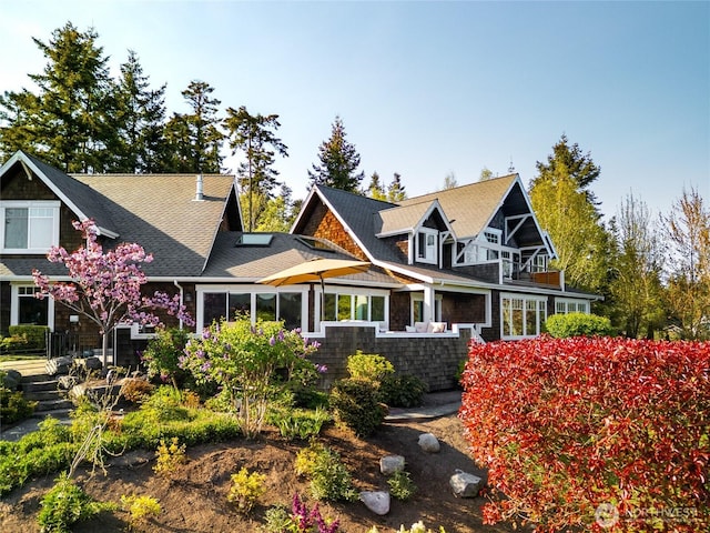 15089 Old Deception Mill Ln, Anacortes, WA 98221 - view of front of house with roof with shingles