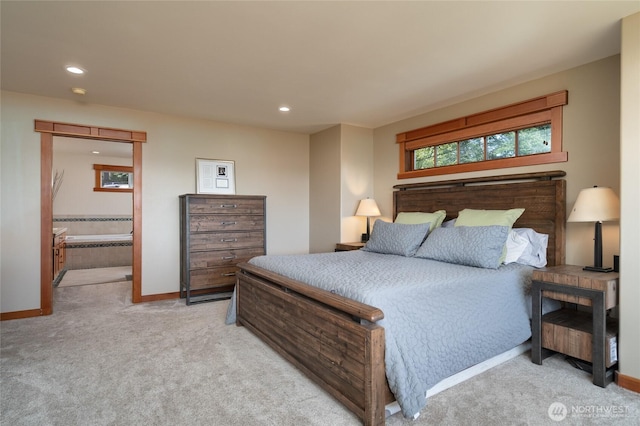 15089 Old Deception Mill Ln, Anacortes, WA 98221 - bedroom featuring carpet floors, recessed lighting, and baseboards