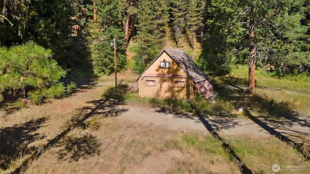 27510 Hwy 97, Cle Elum, WA 98922 - view of outbuilding with a view of trees and an outdoor structure