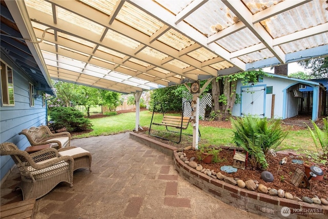 2916 SW 329th St, Federal Way, WA 98023 - view of patio / terrace featuring a pergola