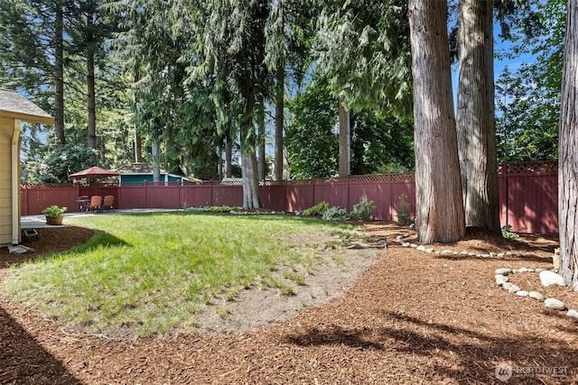 view of yard