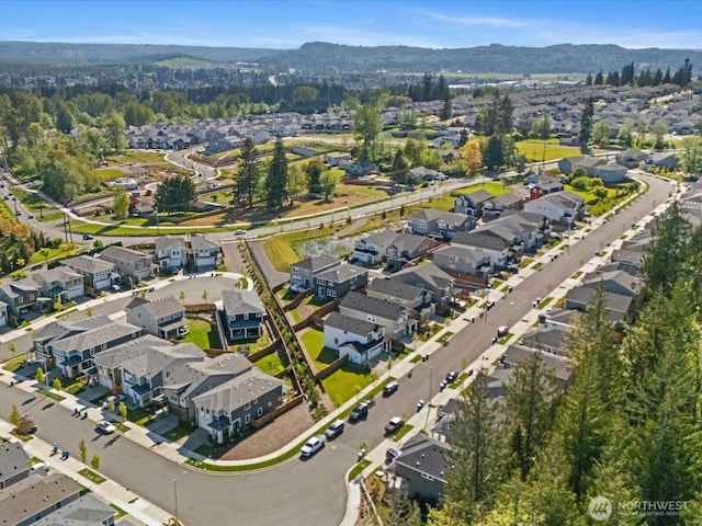 20352 132nd St SE, Monroe, WA 98272 - drone / aerial view with a residential view