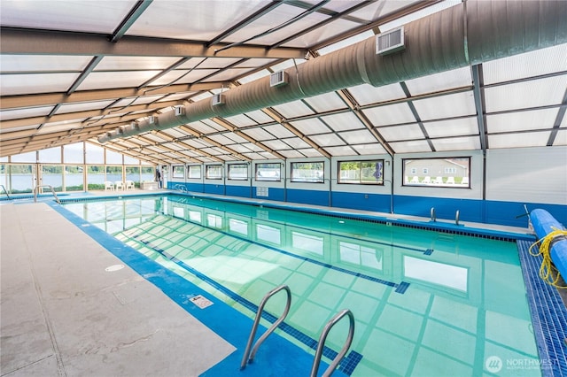 view of pool