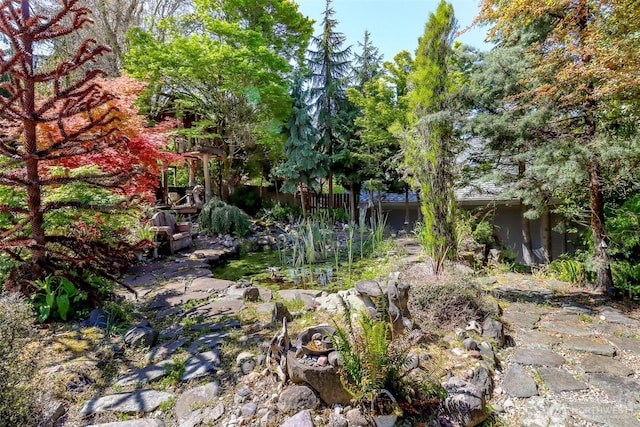 view of yard