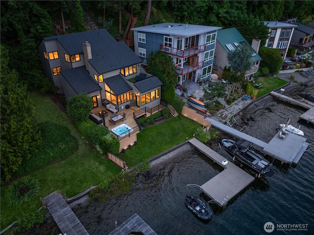 bird's eye view