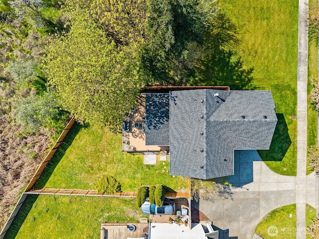 drone / aerial view
