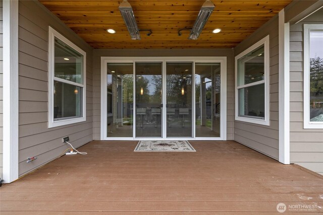 view of deck