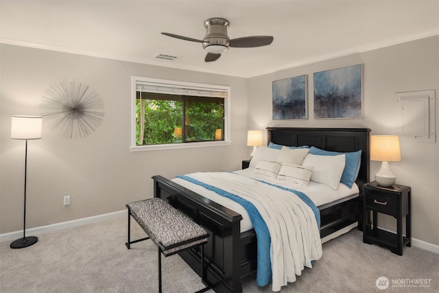 11547 SE 175th St Unit 1, Renton, WA 98058 - carpeted bedroom featuring baseboards and ceiling fan