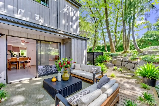 11547 SE 175th St Unit 1, Renton, WA 98058 - view of patio featuring an outdoor living space
