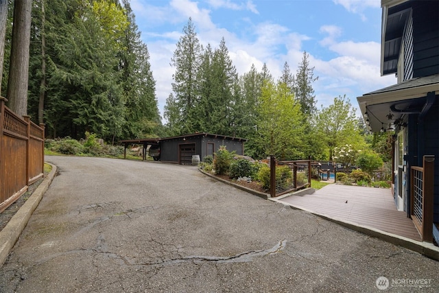 4130 Lakeway Dr, Bellingham, WA 98229 - exterior space with a wooden deck