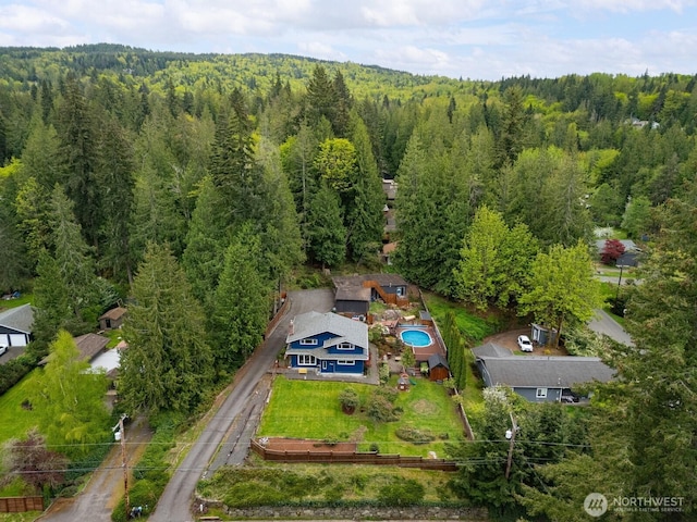 4130 Lakeway Dr, Bellingham, WA 98229 - drone / aerial view featuring a view of trees