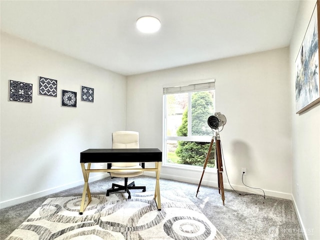 10221 NE 16th St Unit H5, Bellevue, WA 98004 - carpeted home office featuring baseboards
