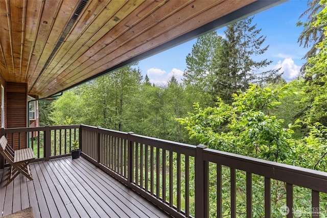 17613 Butler Rd, Snohomish, WA 98290 - view of wooden deck