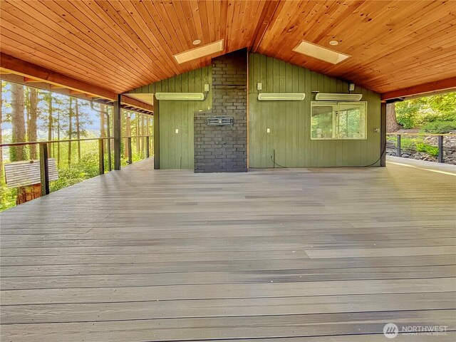 view of deck