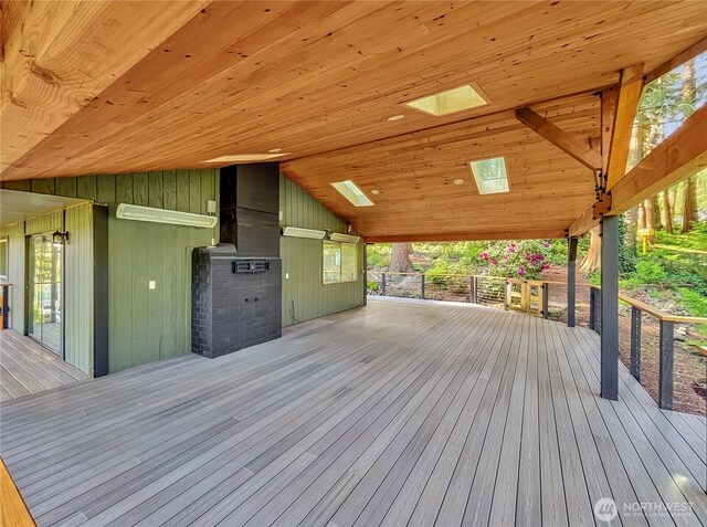 view of deck