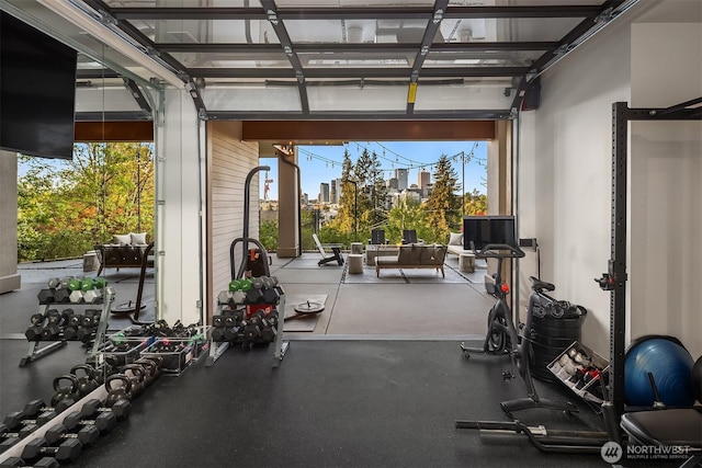 209 Northside Rd, Bellevue, WA 98004 - view of patio / terrace featuring a pergola