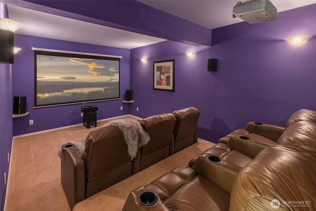 5310 143rd Ave SE, Bellevue, WA 98006 - home theater room featuring carpet flooring