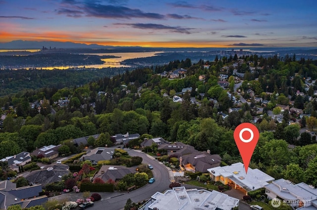 5310 143rd Ave SE, Bellevue, WA 98006 - aerial view of property's location featuring nearby suburban area