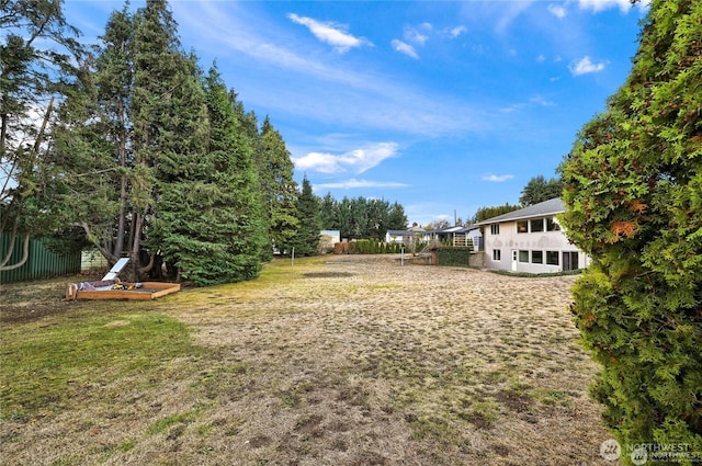 view of yard