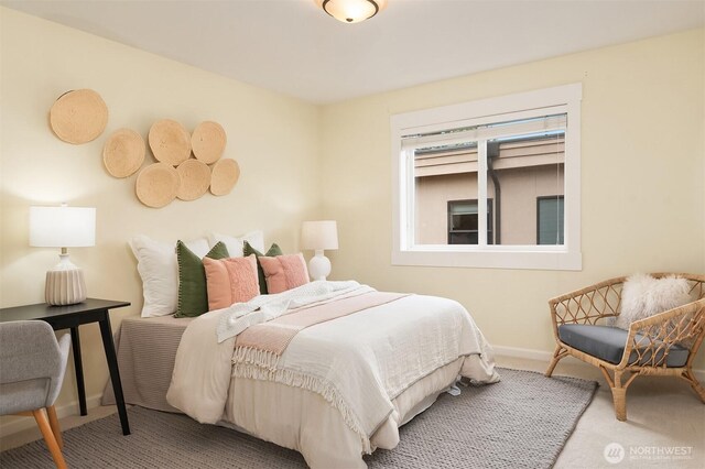 325 6th Ave S, Kirkland, WA 98033 - bedroom with baseboards and carpet flooring