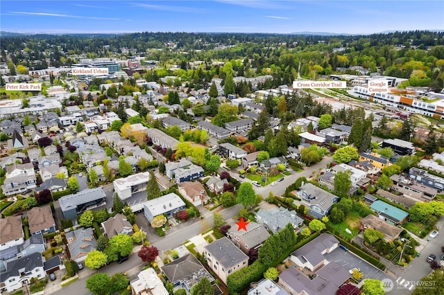 325 6th Ave S, Kirkland, WA 98033 - bird's eye view featuring a residential view