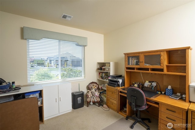 71 Lillian Ridge Dr, Sequim, WA 98382 - office area with visible vents and light carpet