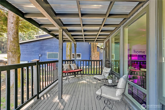 791 NE Pinecrest Dr, Bremerton, WA 98311 - view of wooden deck