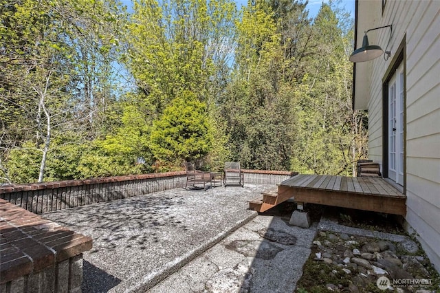 exterior space with a patio