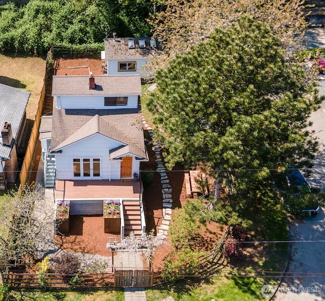 aerial view