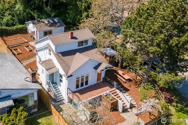 bird's eye view