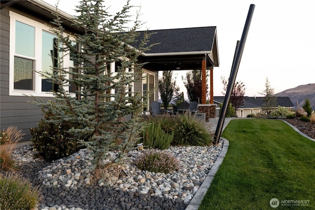 view of yard