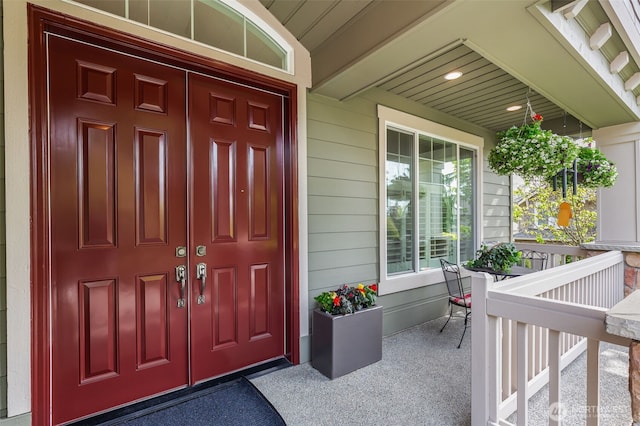 16653 SE 69th Way, Bellevue, WA 98006 - property entrance with a porch