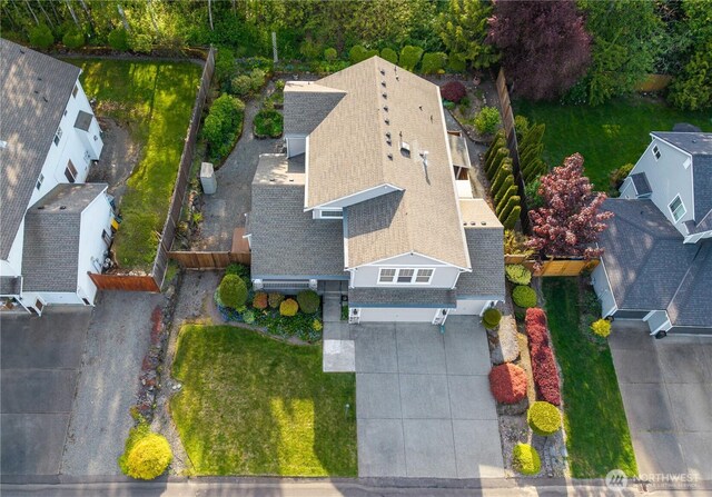 710 122nd Avenue Ct E, Edgewood, WA 98372 - bird's eye view