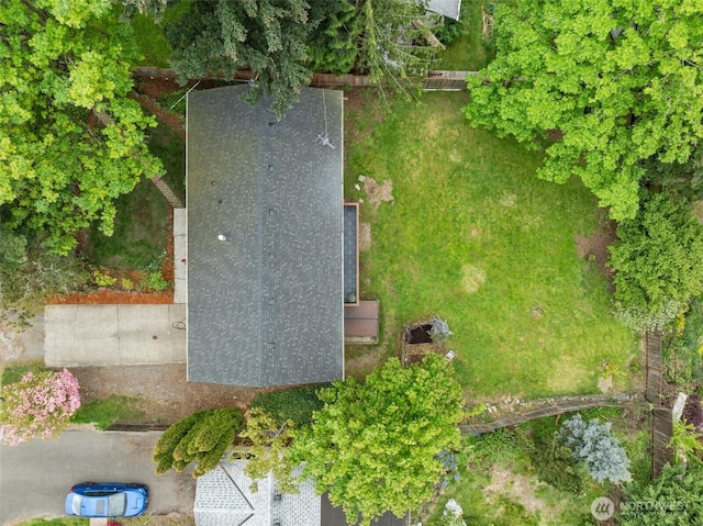 drone / aerial view