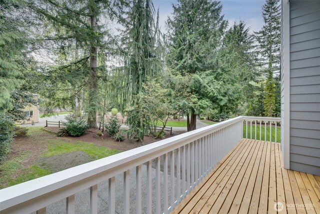 view of deck