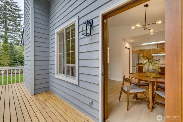 view of deck