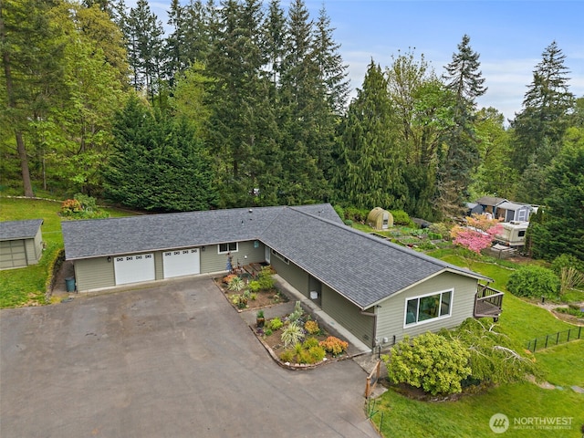 15304 SE 296th St, Kent, WA 98042 - birds eye view of property