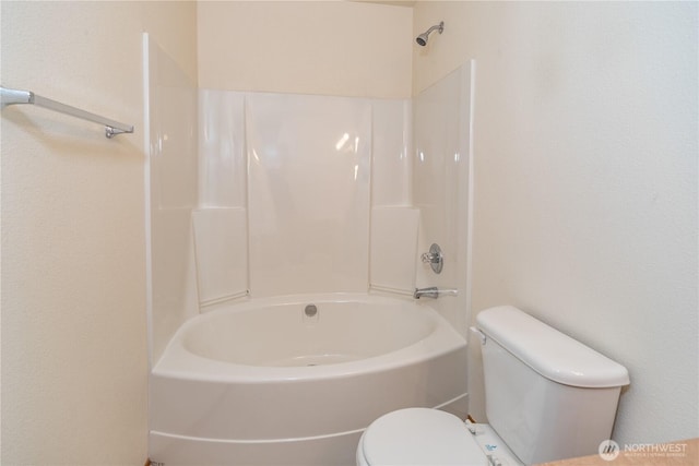 121 George Leslie Dr, Port Ludlow, WA 98365 - bathroom featuring toilet and bathing tub / shower combination