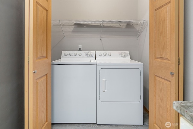 17610 134th Ln SE, Renton, WA 98058 - washroom with laundry area and independent washer and dryer