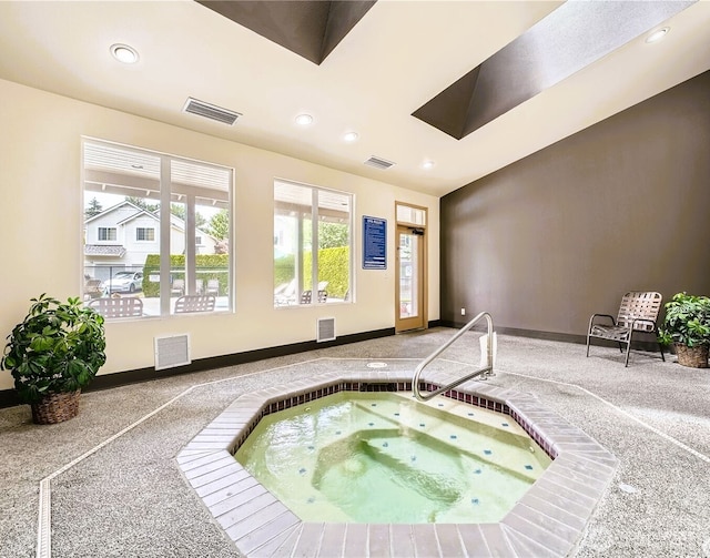 17610 134th Ln SE, Renton, WA 98058 - view of swimming pool featuring an indoor hot tub