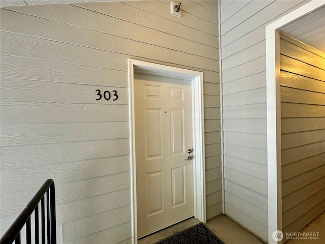 view of property entrance