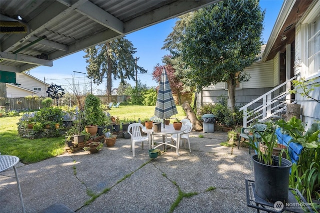 view of patio / terrace