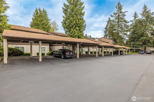 12621 NE 130th Way # D106, Kirkland, WA 98034 - view of covered parking lot
