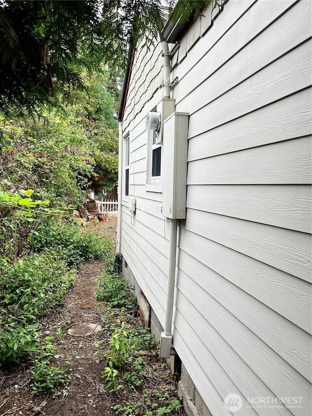 view of property exterior